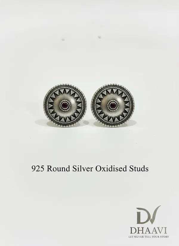 Red_925_Sterling_Silver_Earings_For_Women