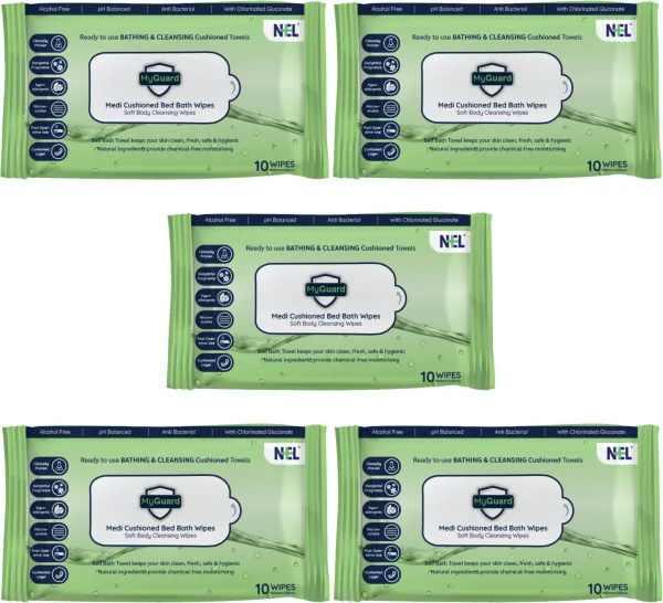 MyGuard_Bed_Bath_Adult_Wipes_For_Body_Sponging_And_Cleansing_-_10_Wipes/Pack_-_(Pack_of_5)_Total_-_50_Wipes