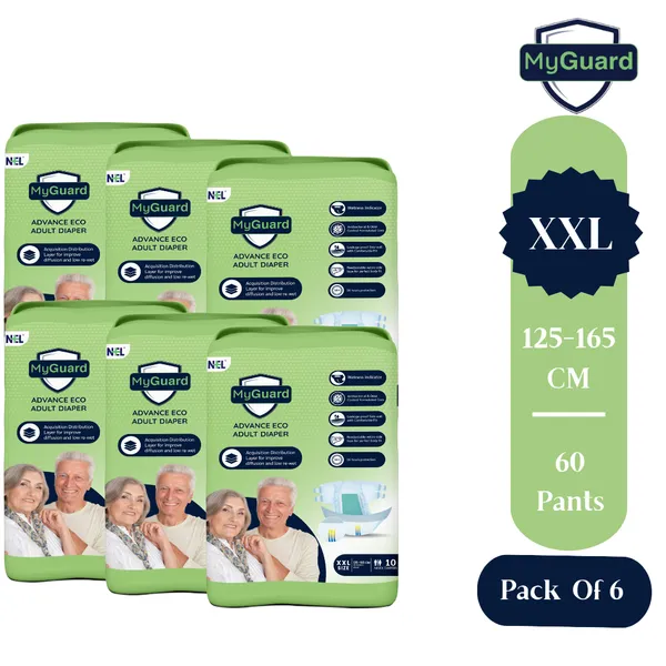 MYGUARD_Premium_Adult_Diaper_Tape_Style|_XXL_60_Count|_Waist_(125-165cm|49-64_Inch)|_Wetness_Indicator|_Extra_Absorbent|_Leak_Lock_&_Odor_Control|_Super_Soft_&_Comfortable|_Pack_of_6