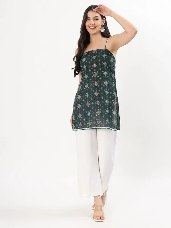 Green_And_Pink_Printed_Strappy_Cotton_Top_For_Women_Pack_Of_2