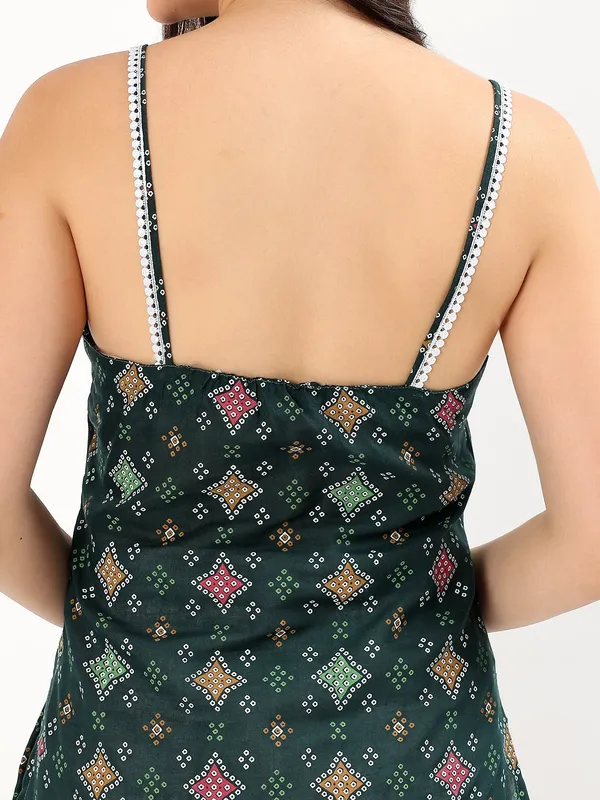 Green_And_Pink_Printed_Strappy_Cotton_Top_For_Women_Pack_Of_2
