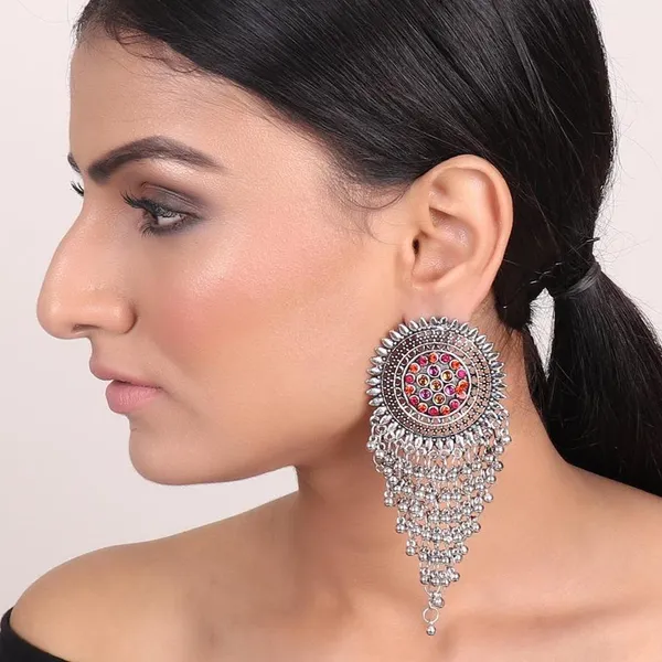 Multicolor_Metal_Sassy_Metal_Earrings_For_Women