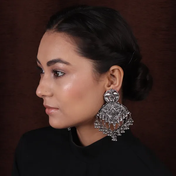 Multicolor_Metal_Oxidized_Silver_Ethnic_Designer_Earrings_For_Women