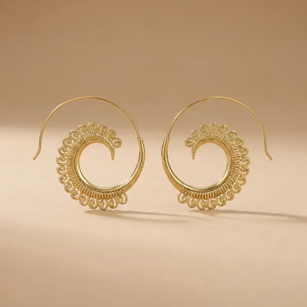 Multicolor_Gold_The_Crowny_Hoop_Earrings_For_Women