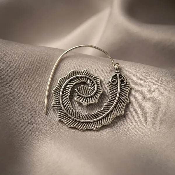 Multicolor_Oxidized_The_Willow_Leafy_Hoop_Earrings_For_Women