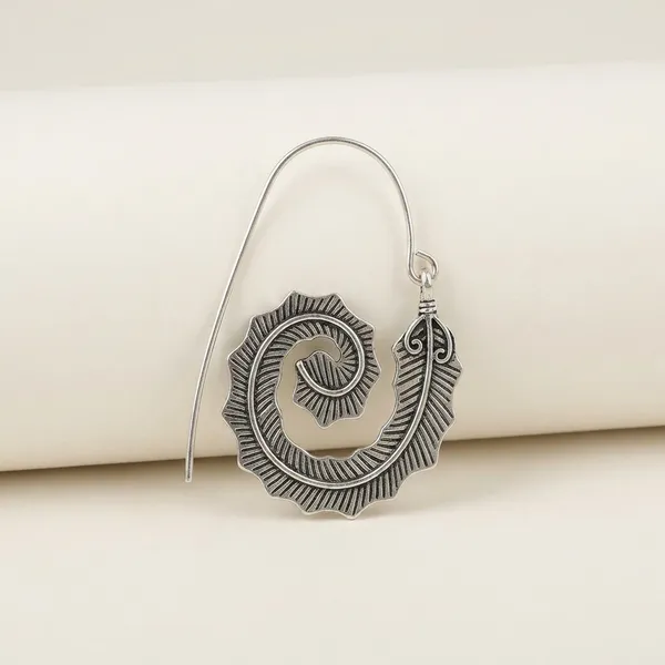 Multicolor_Oxidized_The_Willow_Leafy_Hoop_Earrings_For_Women