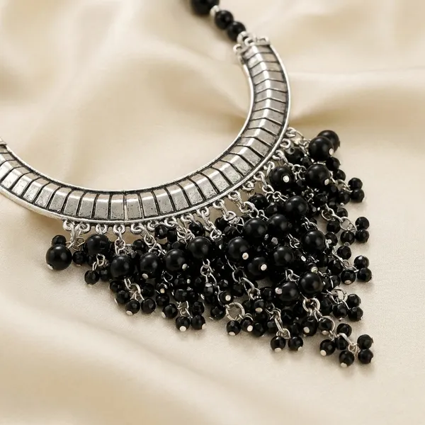 Multicolor_Metal_The_Hasli_Beaded_Panicle_Necklace_For_Women