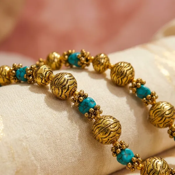 Multicolor_Brass_&_Beads_The_Replenished_Aparajita_Necklace_With_Beads_For_Women