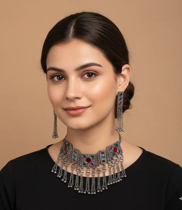 Multicolor_Metal_The_Dreamy_Tikler_Amulet_Choker_Set_For_Women