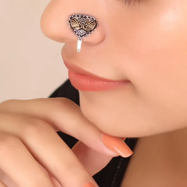 Multicolor_Silver_The_Winged_Triangle_Nose_Pindual_Tone_For_Women
