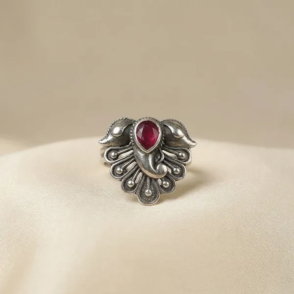 Multicolor_Brass_The_Mayur_Brass_Toe_Ring_For_Women