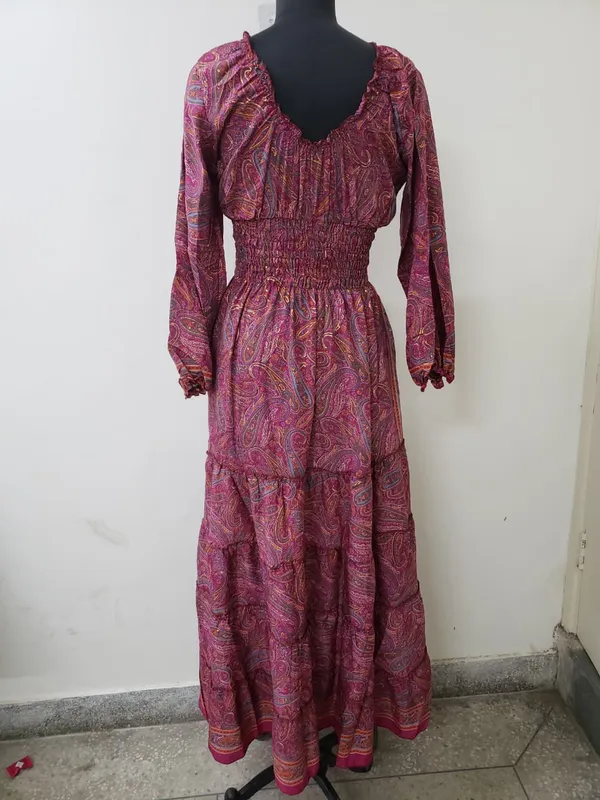 Viscose_Balloon_Dress_For_Women