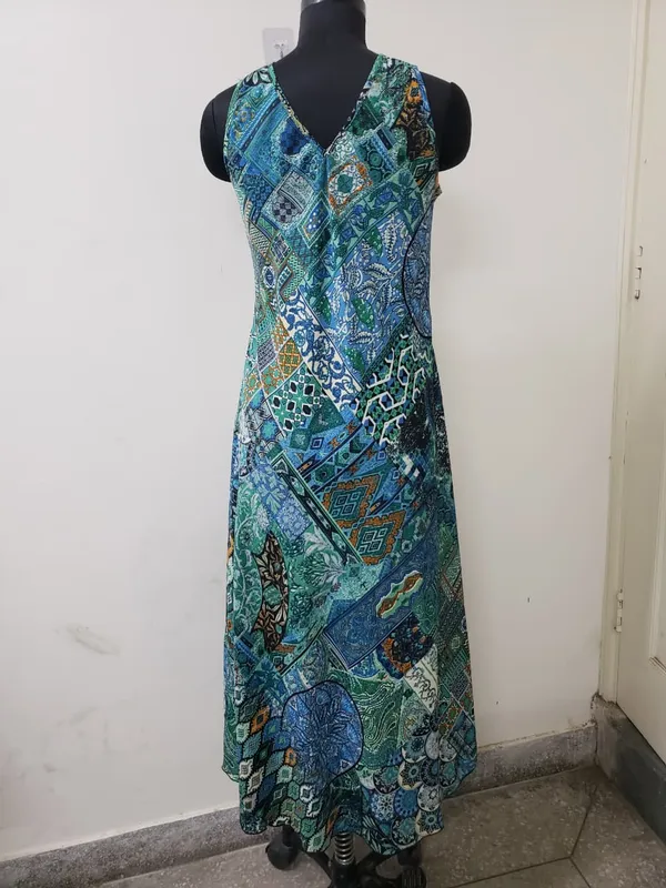 Viscose_Maxi_Dress_For_Women