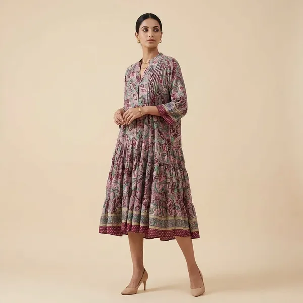 Pleated_Kurti_Dress