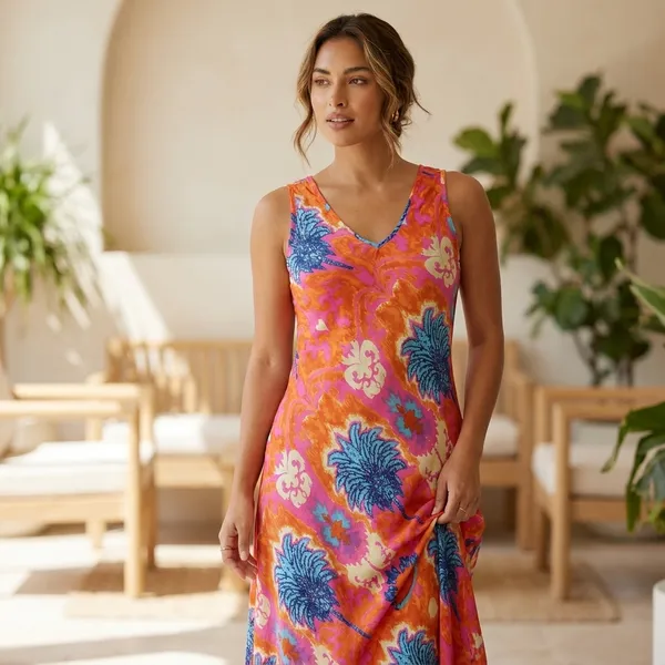 Viscose_Maxi_Dress_For_Women