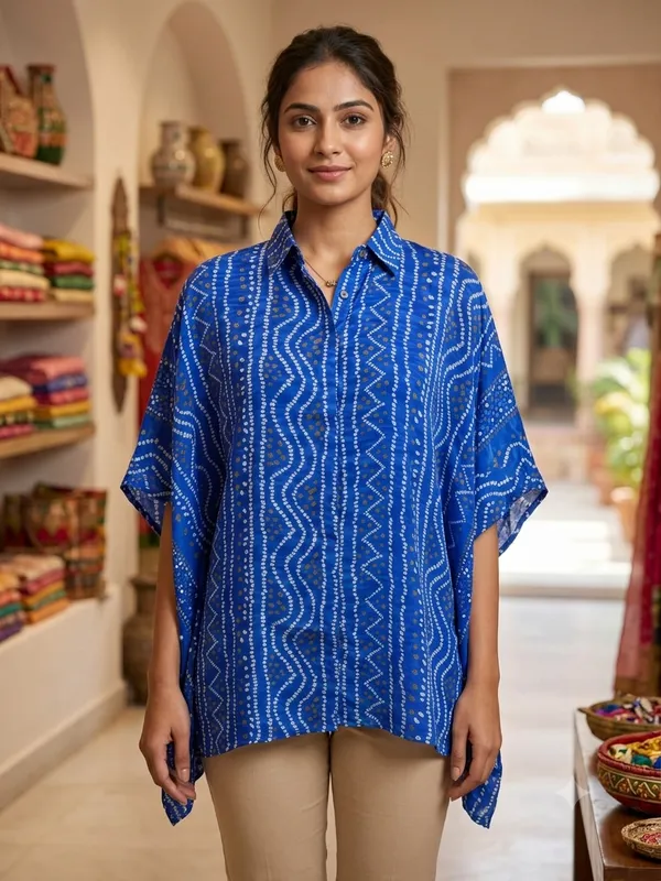 Bandhani_Kaftan_Tops_For_Women