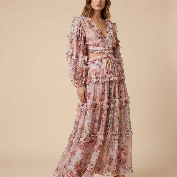 Floral_Dress_with_side_slit_(coastal_wave)