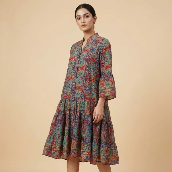 Pleated_Kurti_Dress