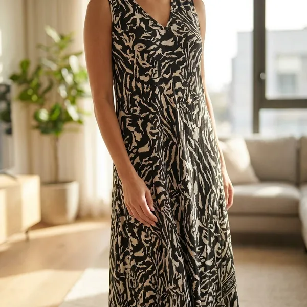 Viscose_Maxi_Dress_For_Women