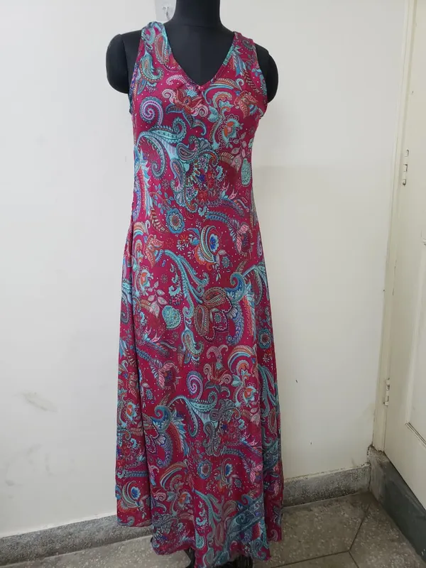 Viscose_Maxi_Dress_For_Women