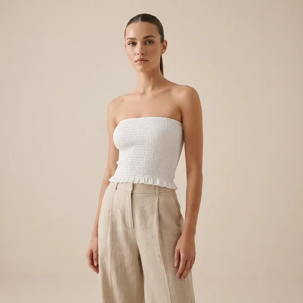 Tube_Top_White