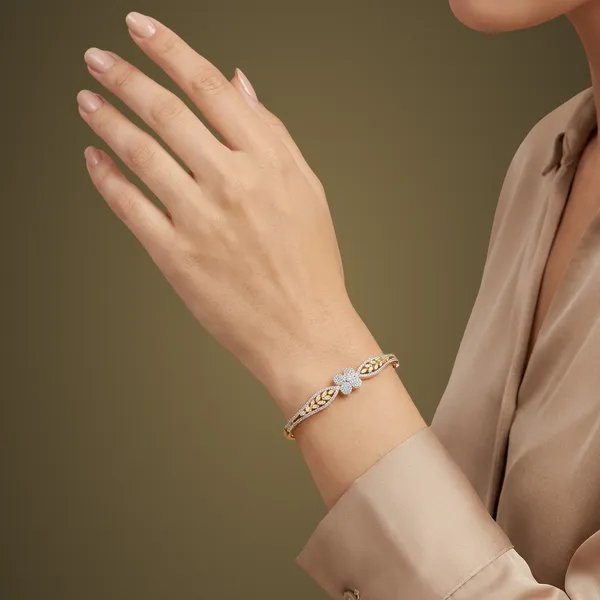 White_Cubic_Zirconia_Bracelet_For_Women