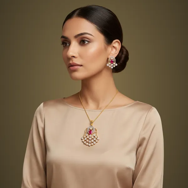 Multicolor_Cubic_Zirconia_Locket_Set_For_Women
