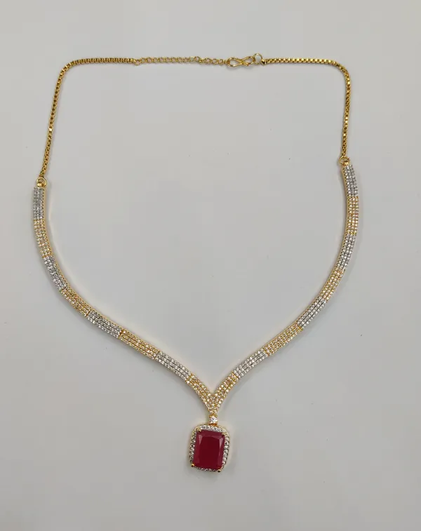 Red_Cubic_Zirconia_Necklace_Set_For_Women