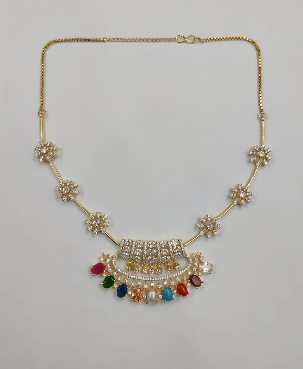 Navratan_Cubic_Zirconia_Necklace_Set_For_Women