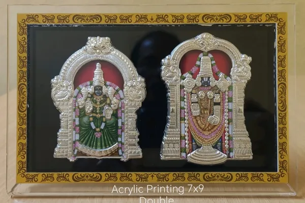 Divine_Balaji_Padmavathi_Acrylic_Wall_Frame_With_Golden_Border_Double_Deity_Religious_Decor