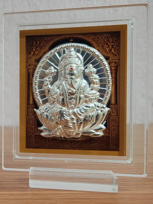 Acrylic_Medium_Square_Religious_Deity_Frames_Set_Balaji_Silver_Embossed_Idols_And_Acrylic_Framed_Silver_Embossed_Hindu_Deity_Wall_Art_Pack_Of_2