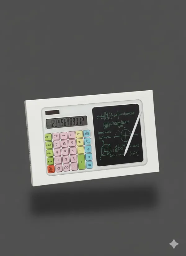Calculator_With_Lcd_Writing_Pad_And_Notepad
