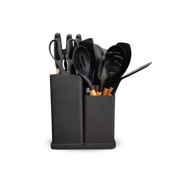 Silicone_Kitchen_Utensil_And_Knife_Set_With_Holder