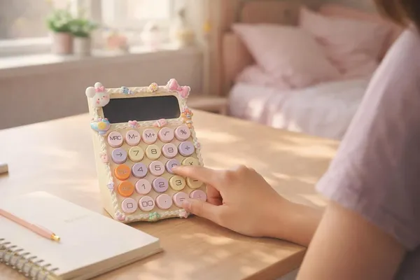 Calculator_With_Large_Lcd_Display_And_Round_Buttons