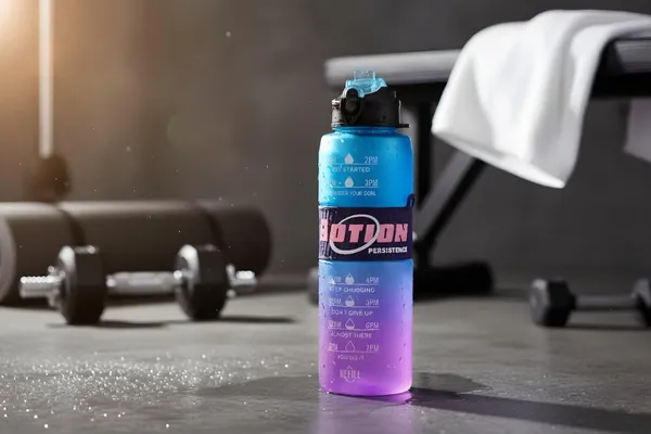 Water_Bottle_With_Time_Markers_And_Straw