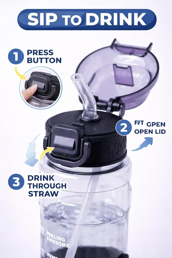 Water_Bottle_With_Time_Markers_And_Straw