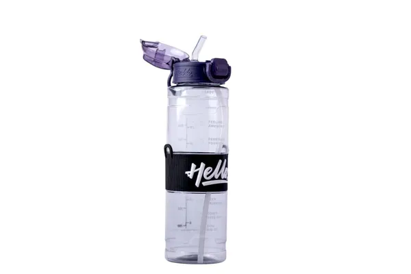 Water_Bottle_With_Time_Markers_And_Straw