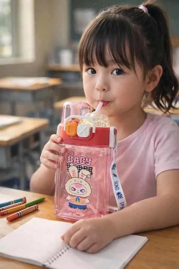 Kids_Water_Bottle_With_Straw_And_Strap