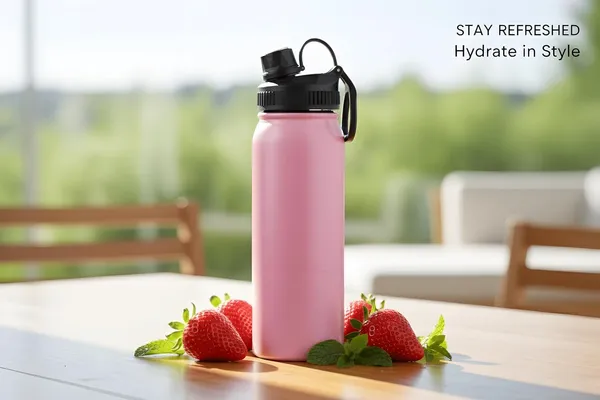 Pink_Premium_800Ml_Stainless_Steel_Insulated_Water_Bottle_Double_Walled_Vacuum_Flask_Keeps_24H_Cold_12H_Hot_Leak_Proof_Spout_Lid_With_Carry_Loop_Bpa_Free_For_Gym_Office