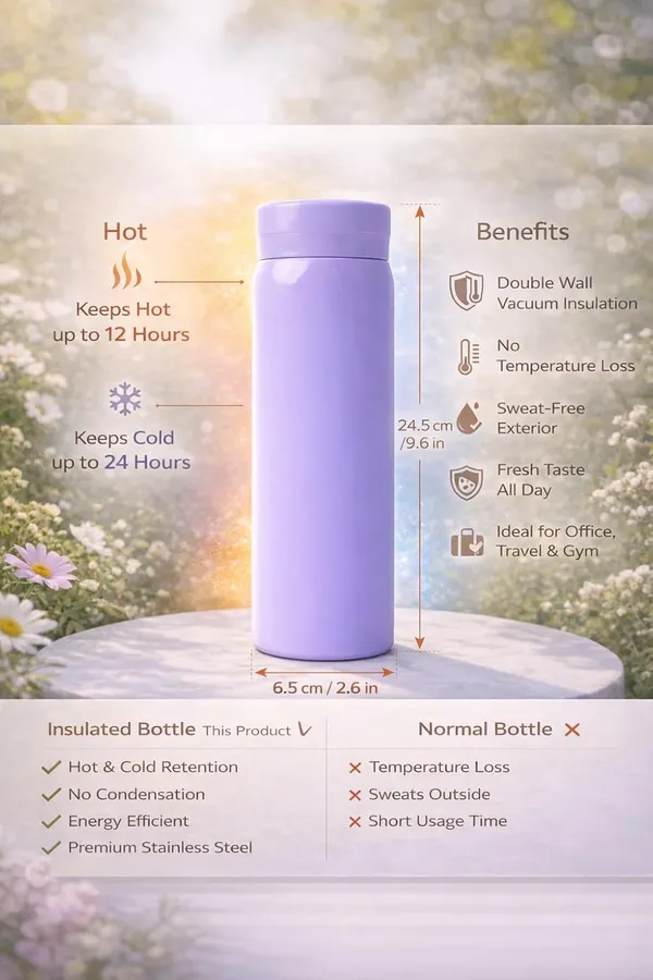 Purple_Mini_Water_Bottle_Sus_304_Stainless_Steel_Thermos_300Ml_Small_Insulated_Vacuum_Flask