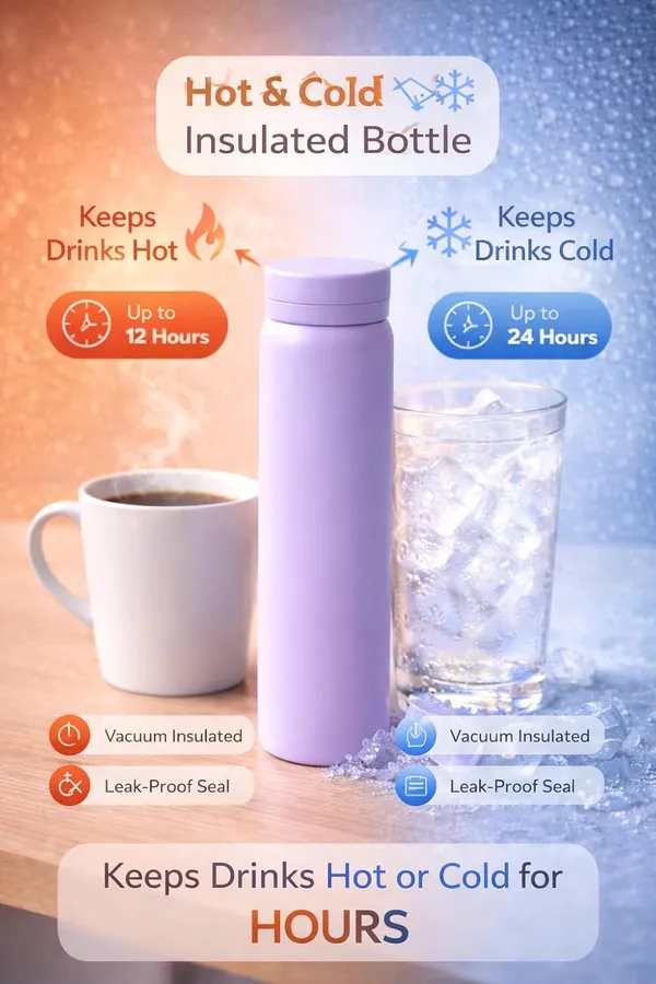 Purple_Mini_Water_Bottle_Sus_304_Stainless_Steel_Thermos_300Ml_Small_Insulated_Vacuum_Flask
