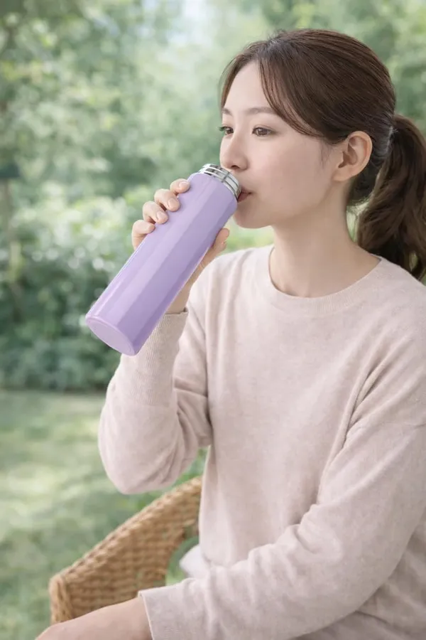 Purple_Mini_Water_Bottle_Sus_304_Stainless_Steel_Thermos_300Ml_Small_Insulated_Vacuum_Flask