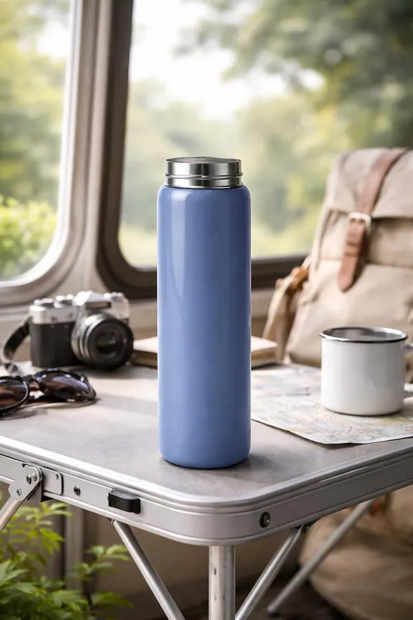 Gray_Mini_Water_Bottle_Sus_304_Stainless_Steel_Thermos_300Ml_Small_Insulated_Vacuum_Flask