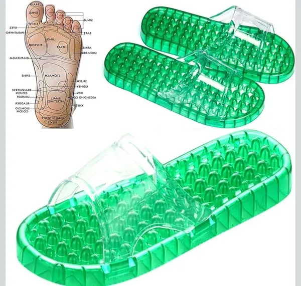 Green_Transparent_Acupressure_Slippers_For_Adults_Acupressure_Slippers_For_Total_Health_Care_Chappal_Slipper_Slimming_Spa_Massage_Bathroom_Slipper