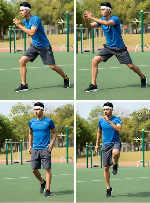 Grey_Regular_Fit_Sports_Shorts_For_Running_Gym_Training_Lightweight_Quick_Dry_Fabric_With_Side_Pockets