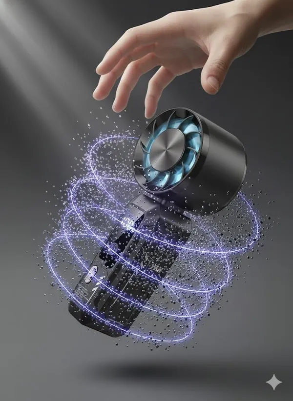 Rechargeable_Handheld_Fan_With_Power_Bank