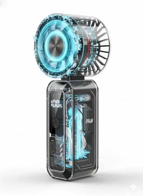 Rechargeable_Handheld_Fan_With_Power_Bank