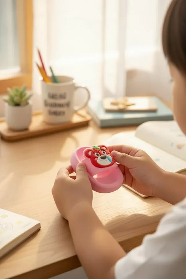 Angel_Slipper_Eraser_Set