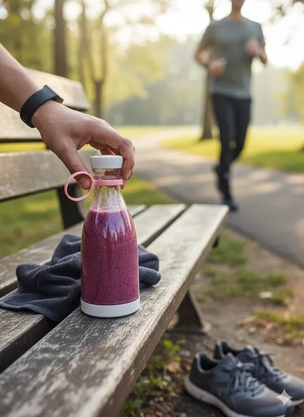 Portable_Blender_With_Stainless_Steel_Blades