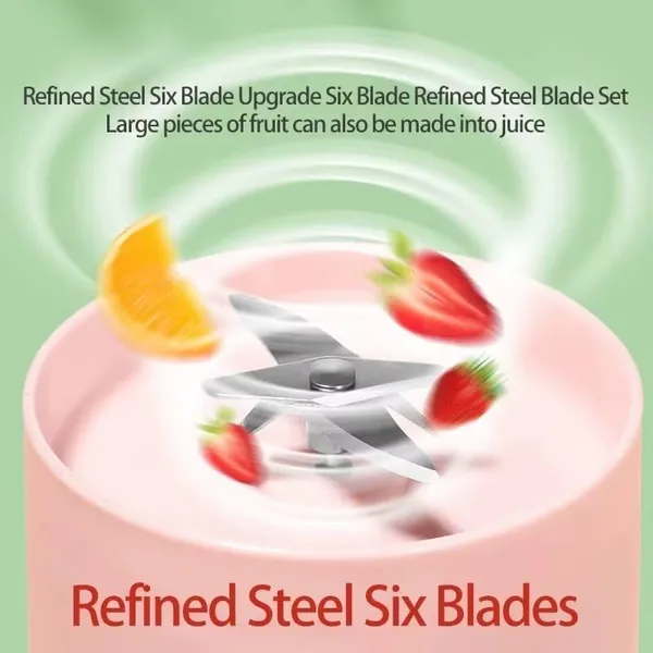 Portable_Blender_With_Stainless_Steel_Blades